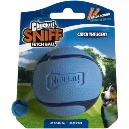 Chuckit Sniff Fetch Ball Bacon M 6 cm