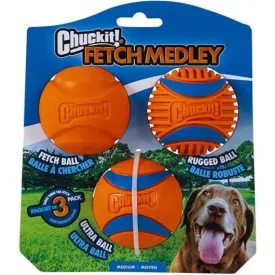 Chuckit Fetch Medley Gen3 3 db-os
