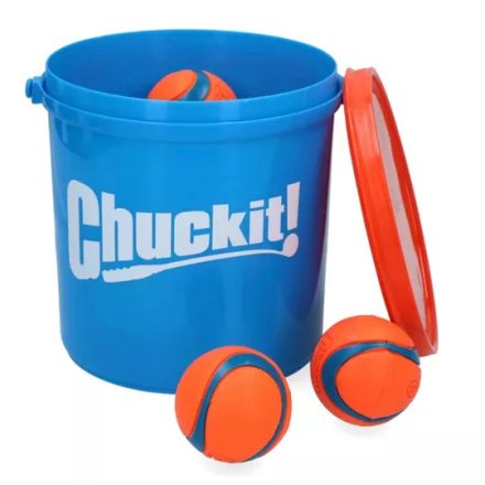 Chuckit Bucket + Ultra Ball M 6 cm 8 db