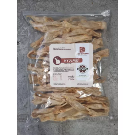 Dog's Dream Szárított Nyúlfül 1kg