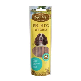Dog Fest Meat Sticks with Ostrich 45g