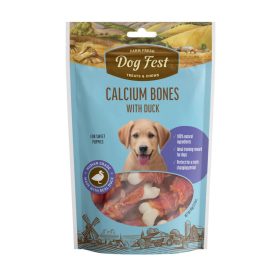 Dog Fest Puppy Calcium Bones with Duck 90g
