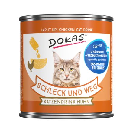 Dokas Csirkés macskaital 100g