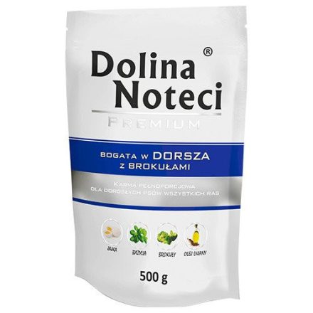Dolina Noteci Premium Rich in Cod with Broccoli 500 g