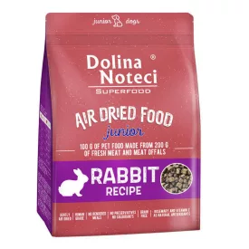   Dolina Noteci Air Dried Junior Dog Rabbit 1 kg (Chicken Free)
