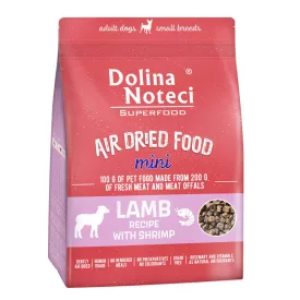 Dolina Noteci Air Dried Dog Mini Lamb with Shrimp 1 kg