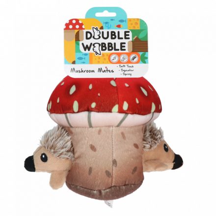 Double Wobble Mushroom Mates -plüss sünik gombában