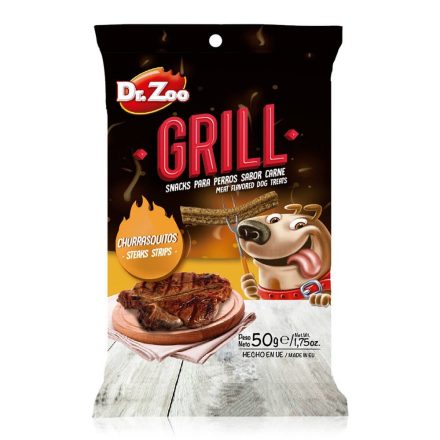 Dr. Zoo Grill Steak Szeletek 50 g