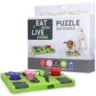 Eat Slow Live Longer Puzzle Rectangle