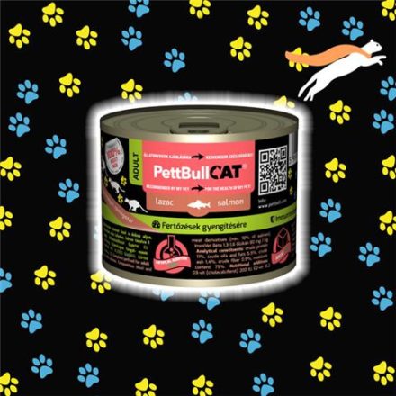 PettBullCat® Steril Fish Meat Coctail Hal&Hús 200 gr