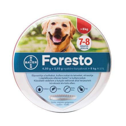 Foresto nyakörv kutya 8kg felett