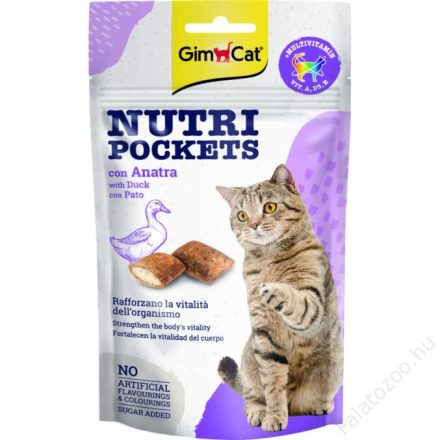 GimCat Nutri Pockets Kacsa 60g