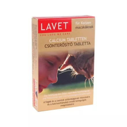 LAVET Calcium cicáknak 50x