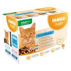 Iams Cat Delights Sea In Gravy multipack Szószban 12x85g