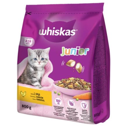 Whiksas száraz junior csirke 800gr