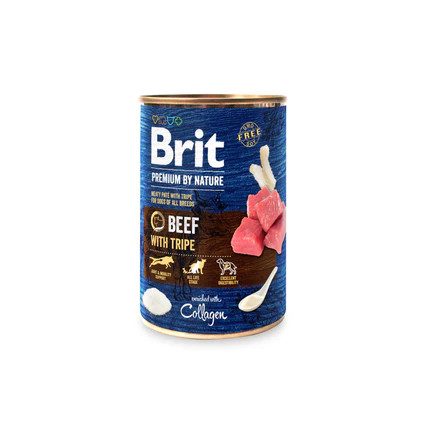 Brit Premium by Nature Húspástétom Marha&Pacal 800g