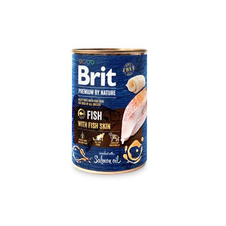 Brit Premium by Nature Húspástétom Hal 800g