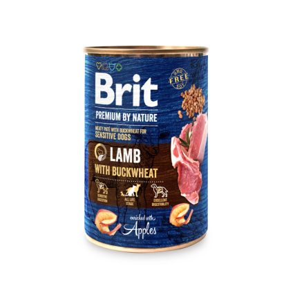 Brit Premium by Nature Húspástétom Bárány-Hajdina 800g
