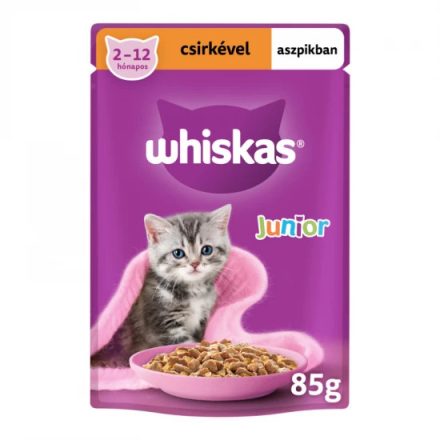 Whiskas Junior csirke 85gr