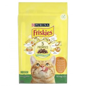 FRISKIES Indoor Csirke+Kerti zöldség 10kg