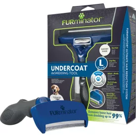   FURminator aljszőrkefe rövid szőrű nagytestű kutyákhoz L