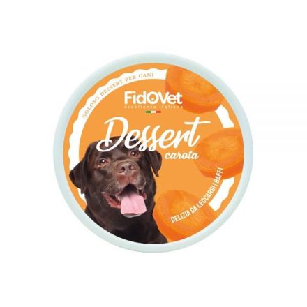 FidOVet Kutya Krém Desszert Sárgarépa 25 g