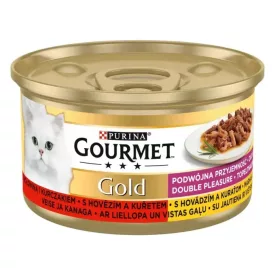 Gourmet Gold Duó Élmény csirke/marha 85g