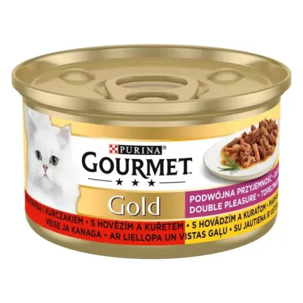 Gourmet Gold Duó Élmény csirke/marha 85g