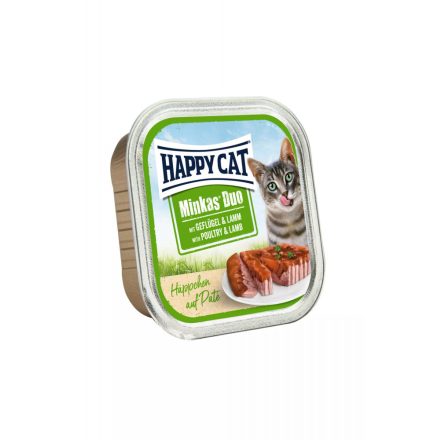 Happy Cat Minkas Duo Geflügel & Lamm (Baromfi & bárány) 100g