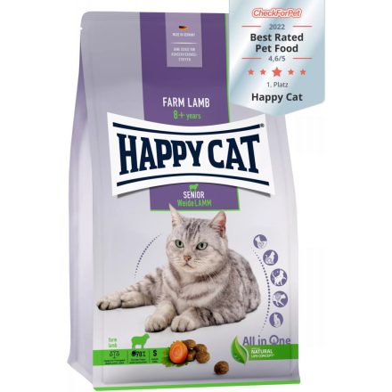 Happy Cat Senior Weide-Lamm (Bárány) 300g