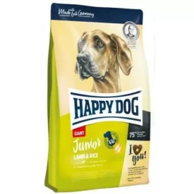   Happy Dog Supreme Junior Giant Lamm/Rice (Bárány/Rizs) 15kg