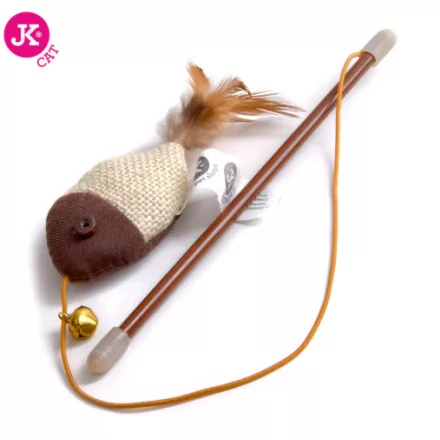 JK PÁLCÁS CICAJÁTÉK HALAS 18CM 58756