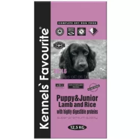 Kennels' Favourite Puppy & Junior Lamb&Rice 12,5kg