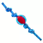 KONG Jaxx Brights Ball w/Rope Assorted M