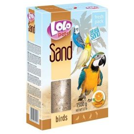 LoloPets Sand narancsos madárhomok 1,5 kg
