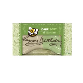   LoloPets Classic Bakery kutyatorta húsos-zöldséges Happy Birthday 250 g