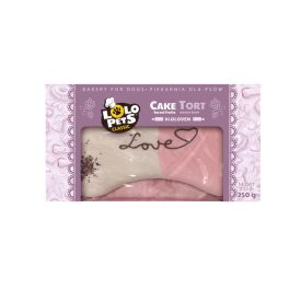   LoloPets Classic Bakery kutyatorta erdei gyümölcsös Love 250 g