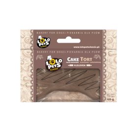  LoloPets Classic Bakery mini kutyatorta mogyorós-csokis 40 g