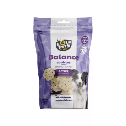 LoloPets Classic Balance Active kutyakeksz ízület és csont támogatására 350 g