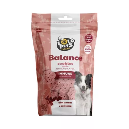 LoloPets Classic Balance Immune kutyakeksz immunrendszer erősítésére 350 g