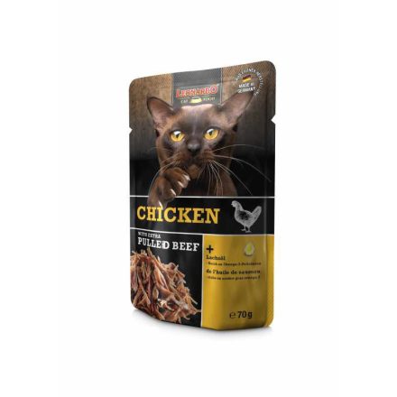Leonardo Csirke extra tépett marhahússal 16x70gr