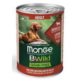 Monge BWild GF Bárány&Sütőtök 400g