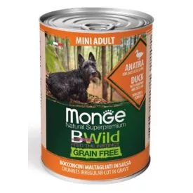 Monge BWild Grain Free Mini Adult Duck 400g