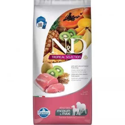 N&D Tropical Selection Dog Pork Adult Medium/Maxi 2kg
