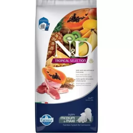 N&D Tropical Selection Dog Lamb Puppy Medium/Maxi 2kg