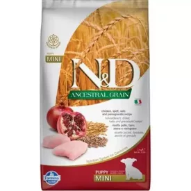 N&D Dog Ancestral Grain Puppy Mini Csirke&Gránátalma 2,5kg
