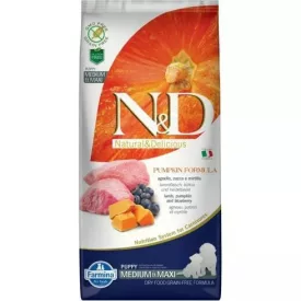   N&D Dog Grain Free Puppy Medium/Maxi Bárány&Áfonya sütőtökkel 2,5kg