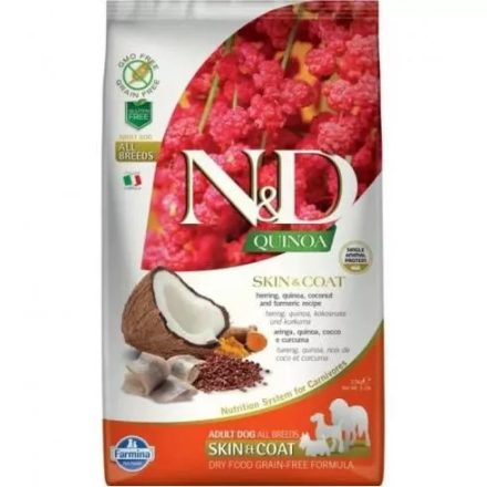N&D Dog Quinoa Skin&Coat Hering 7kg