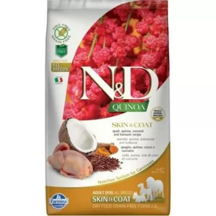 N&D Dog Quinoa Skin&Coat Fürj 7g