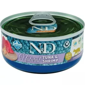 N&D Ocean cat konzerv tonhal&garnélarák 70g